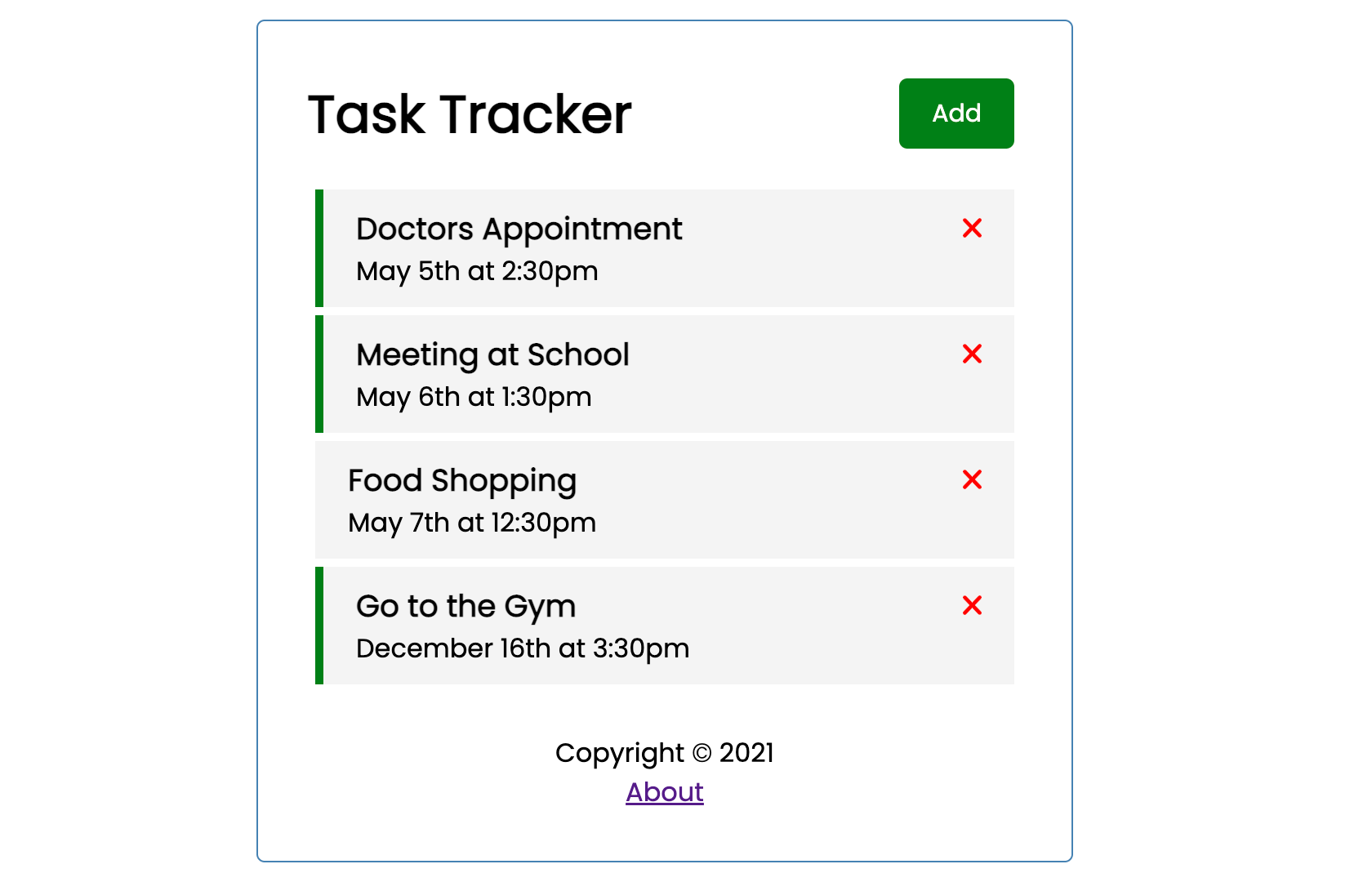 Task Tracker